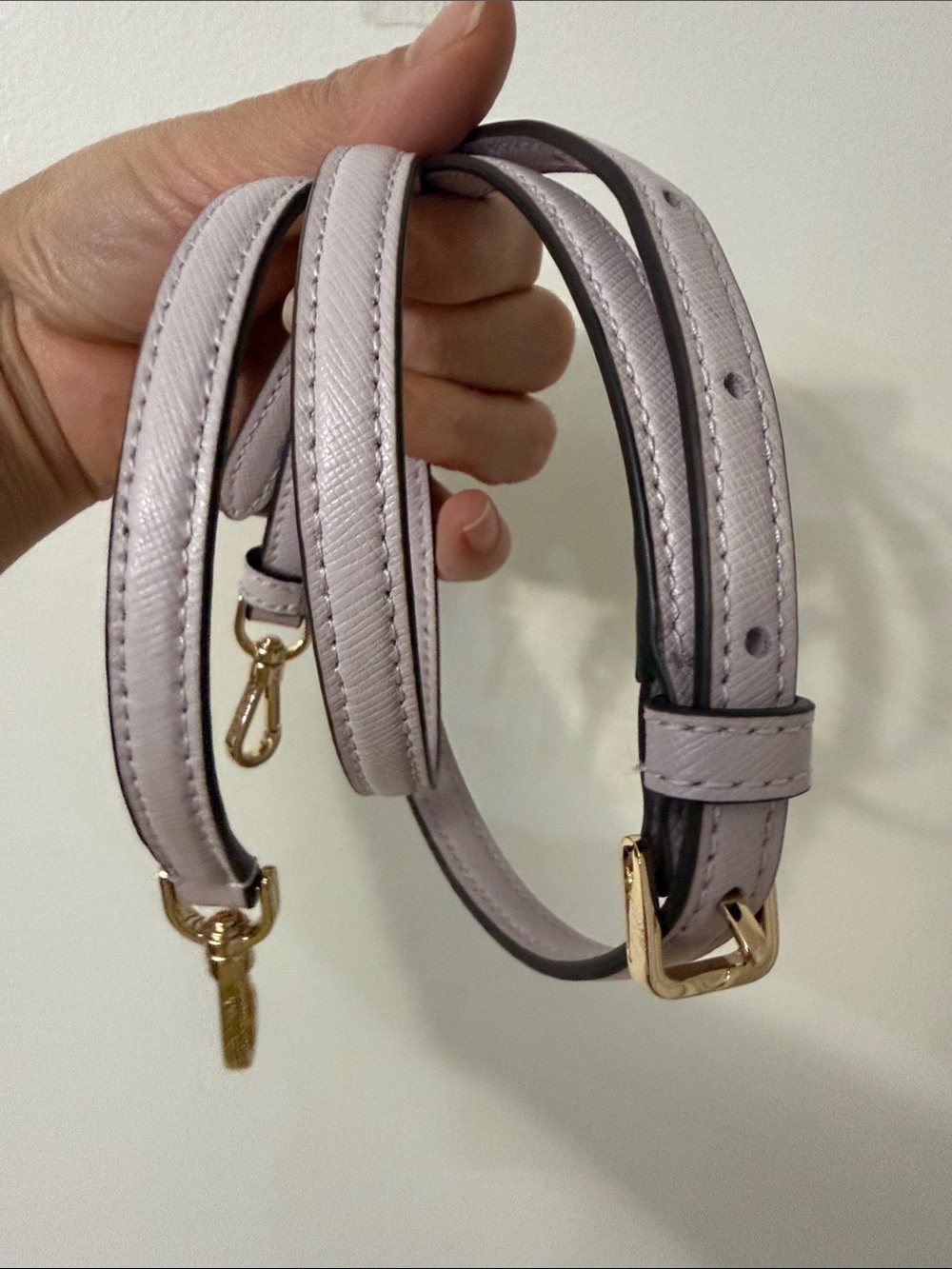 Kate spade Leather Crossbody Strap in Light Lavender - Unbranded
